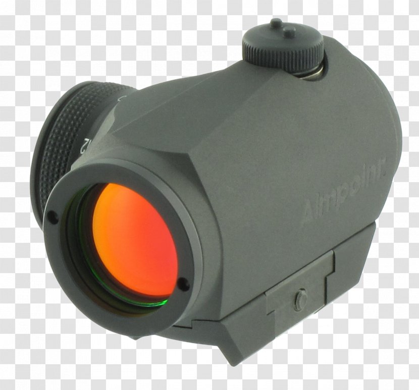 Aimpoint AB Red Dot Sight Reflector Optics - Cartoon - Sights Transparent PNG