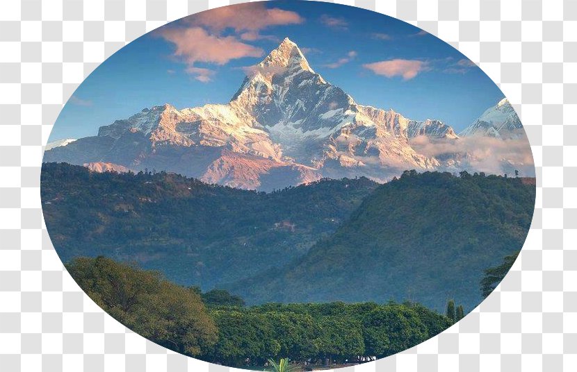 Phewa Lake Machapuchare Kathmandu Everest Base Camp Mount - Fell - Travel Transparent PNG