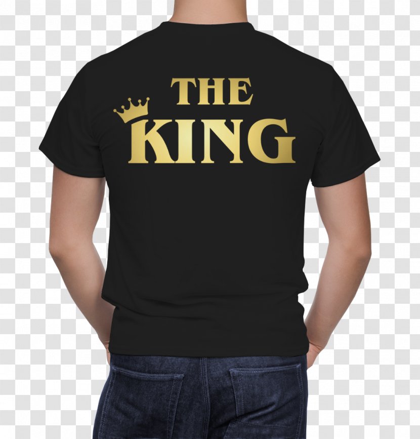 T-shirt Clothing Hoodie Sleeve - Active Shirt - King Queen Transparent PNG