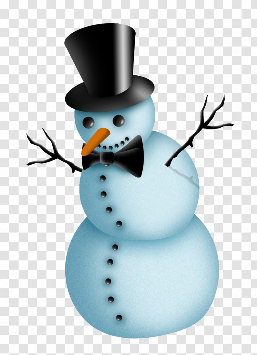 Snowman Clip Art - Pdf - Make A Transparent PNG