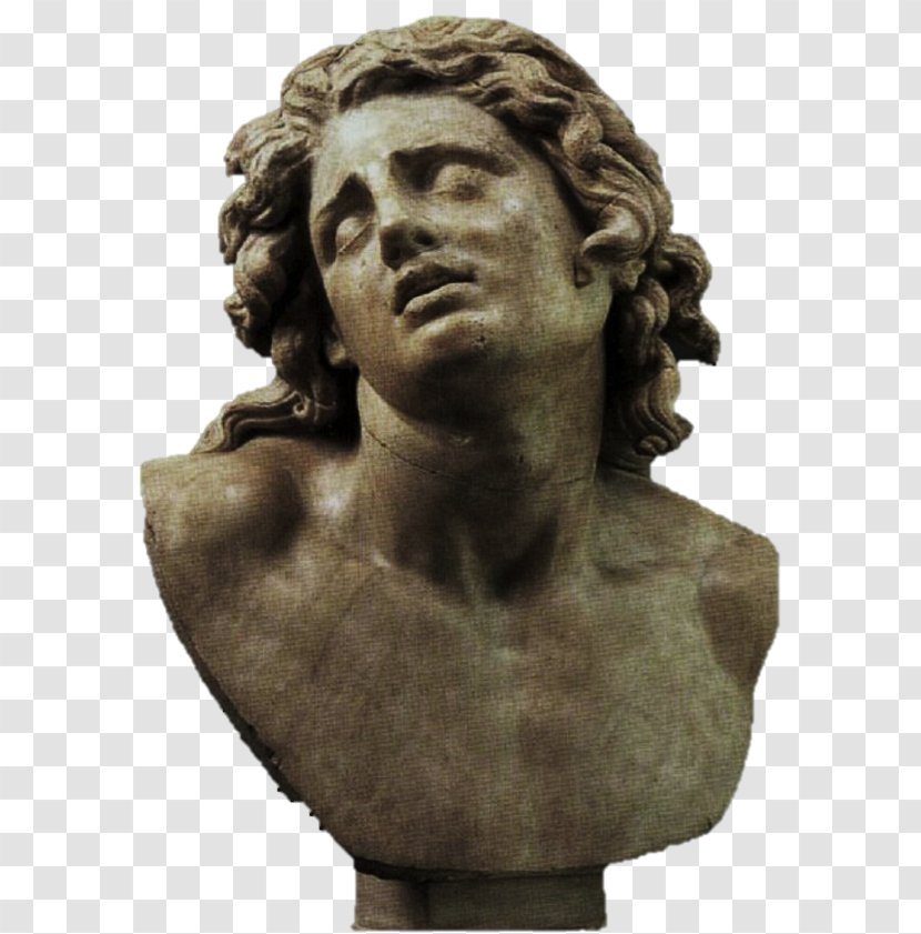 Ancient Greece History Hellenistic Period Bust Death Of Alexander The Great - Classical Sculpture Transparent PNG