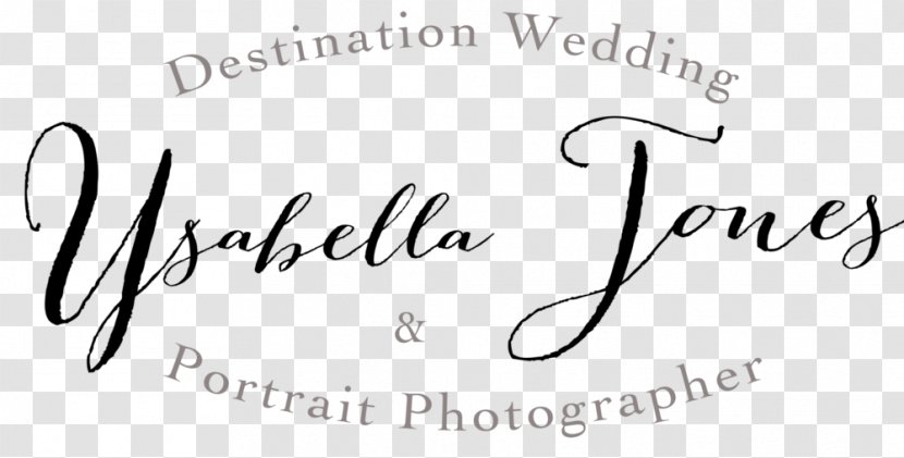 Calligraphy Handwriting Logo Paper - Art - Destination Wedding Transparent PNG