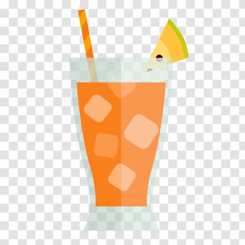 Orange Drink Cocktail Juice Image - Fruit - Beverages Cartoon Transparent PNG