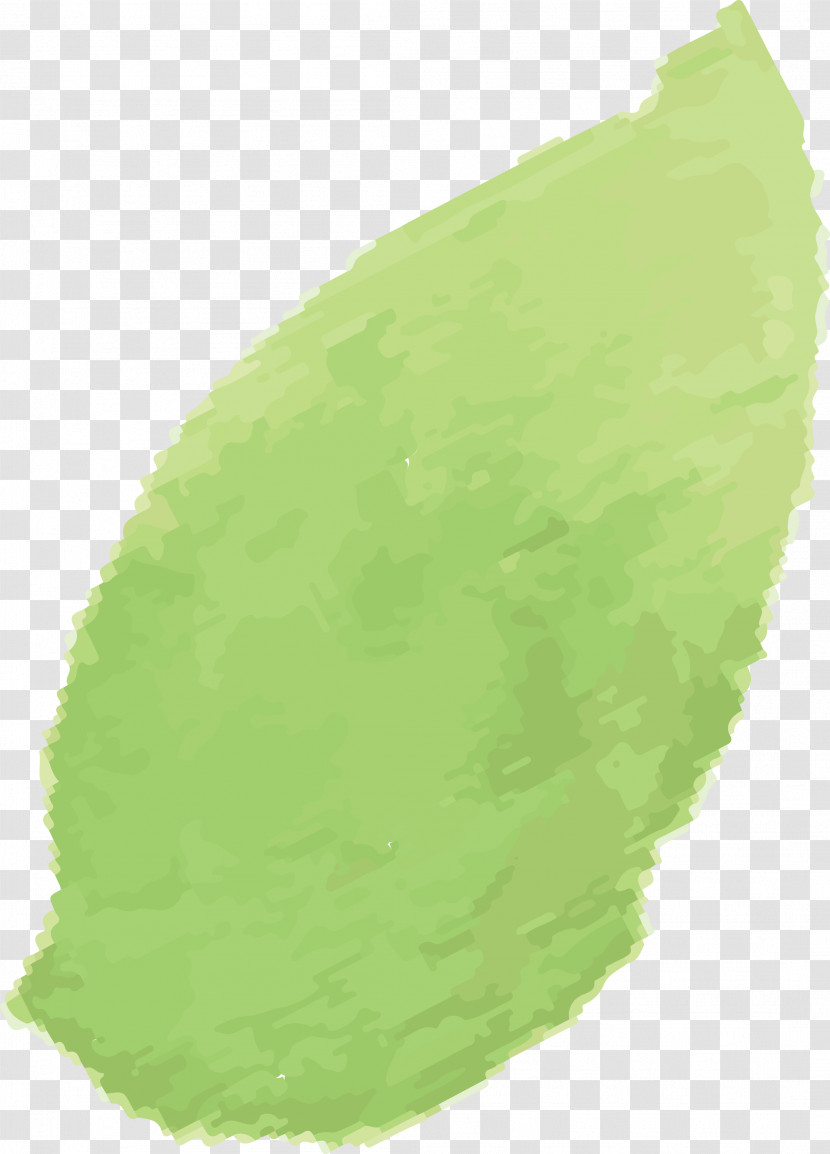 Green Leaf Yellow Plant Paint Transparent PNG
