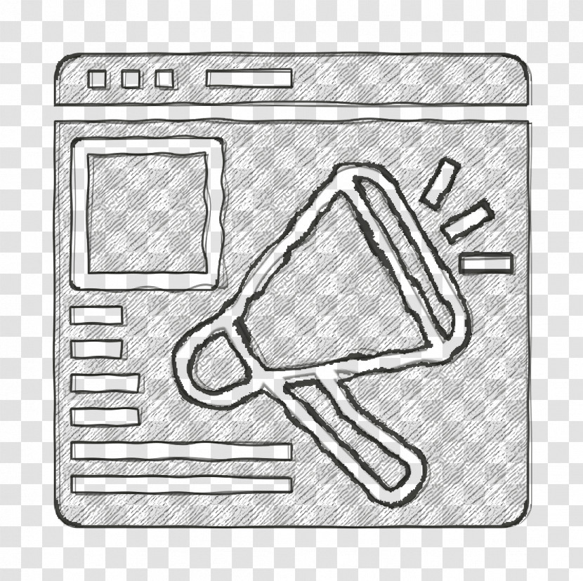 Website Icon Advertising Icon Seo And Web Icon Transparent PNG