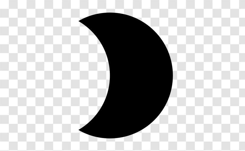 Moon Logo - Night - Eclipse Oval Transparent PNG