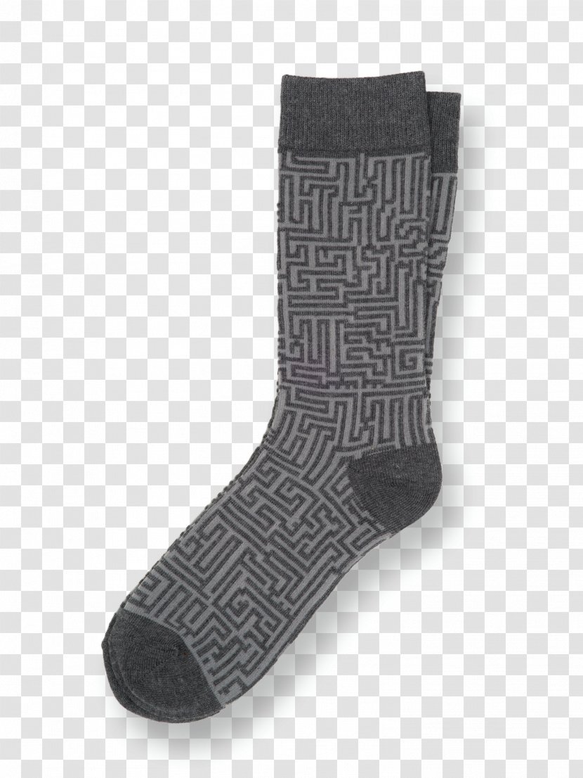 Product Design SOCK'M - Sock - Simple Grey Transparent PNG