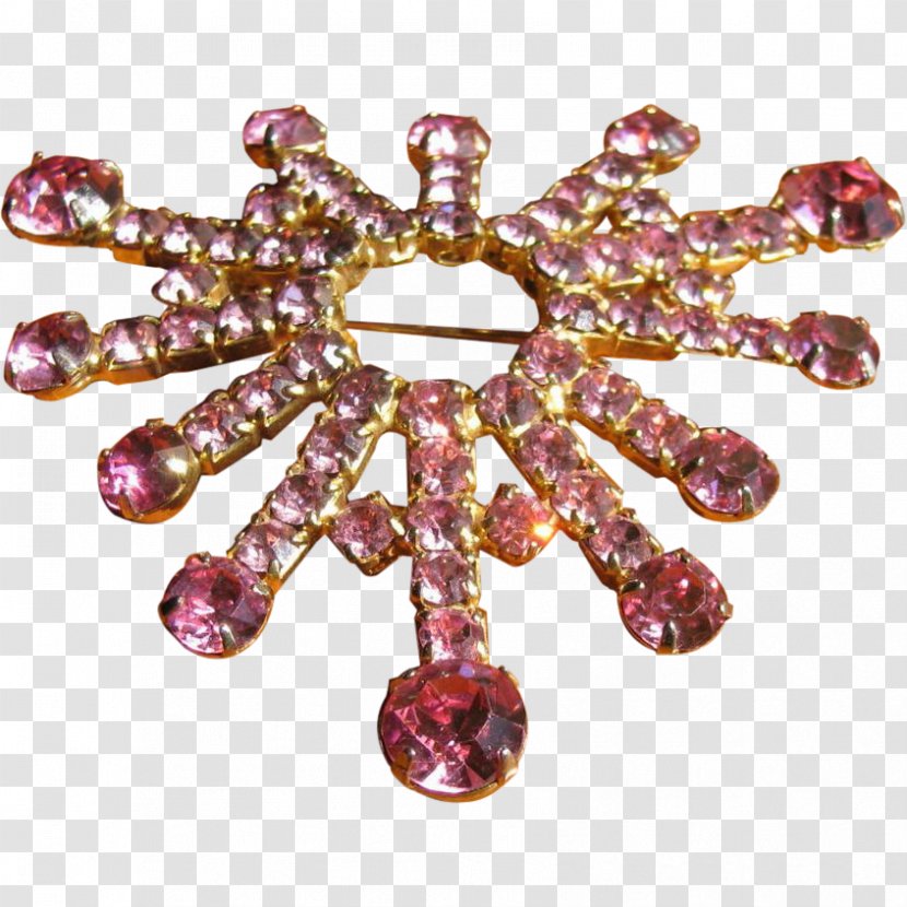 Brooch Earring Jewellery Rhinestone Gemstone Transparent PNG