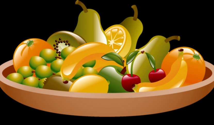 Fruit Salad Bowl Clip Art - Free Content - Platter Cliparts Transparent PNG