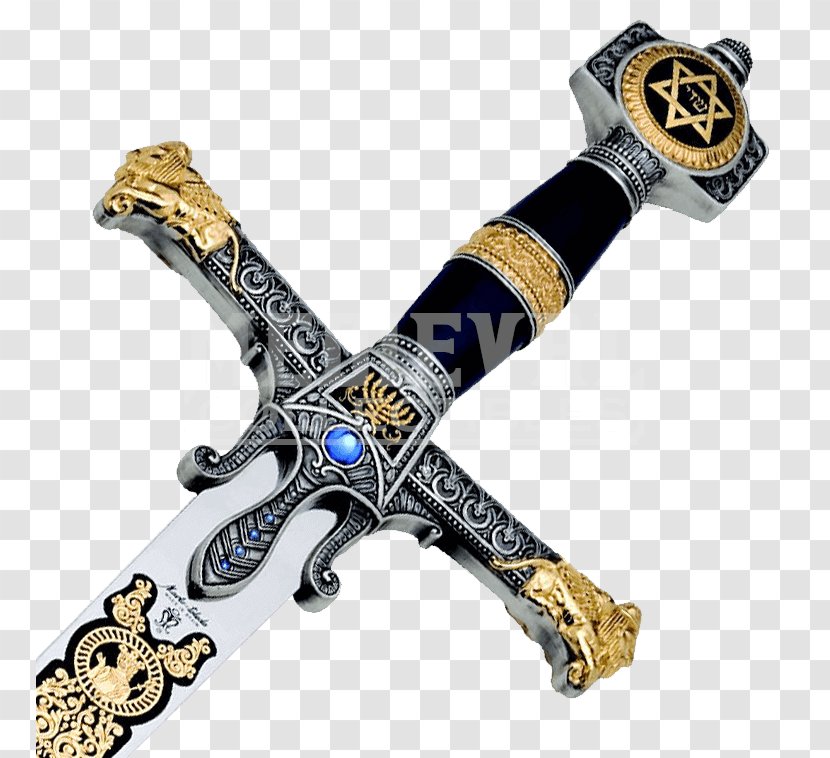 Suit Of Swords Toledo King Hilt - David - Jewelry Store Transparent PNG