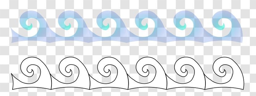 Wave Clip Art - Banner - Pattern Cliparts Transparent PNG