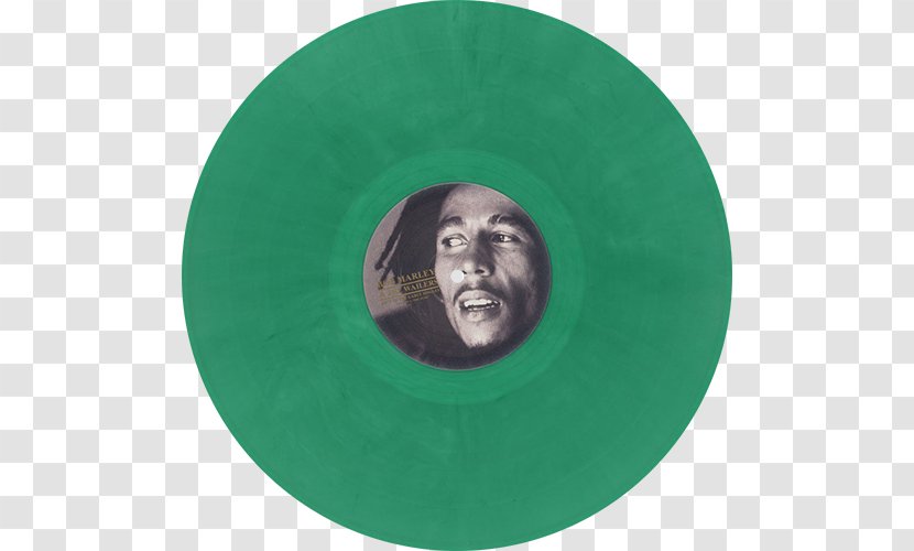 Bob Marley And The Wailers Phonograph Record Legend Album - Green Transparent PNG