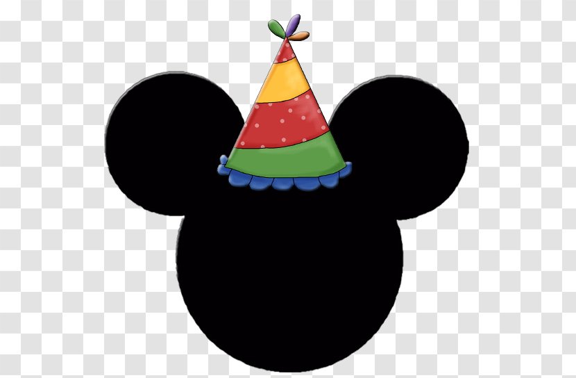 Mickey Mouse Minnie Party Hat Clip Art - Christmas Ornament - Birthday Transparent PNG