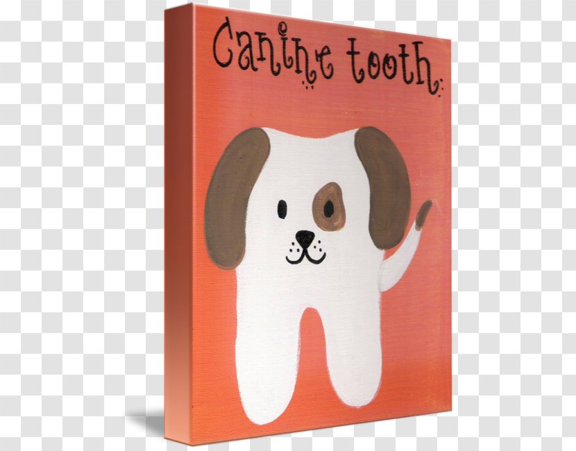 Dog Canidae Gallery Wrap Canvas Canine Tooth - Frame Transparent PNG
