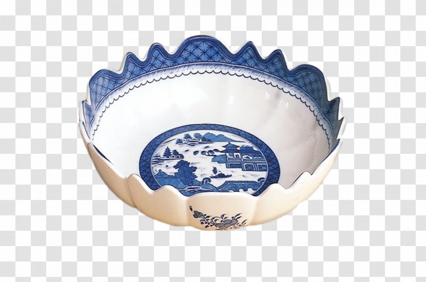 Mottahedeh & Company Tableware Bowl Plate Blue - Chinese Guardian Lions Transparent PNG