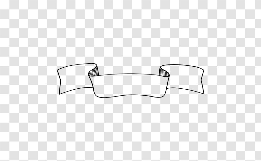 Car Line Art Black Rectangle - Doodle Transparent PNG