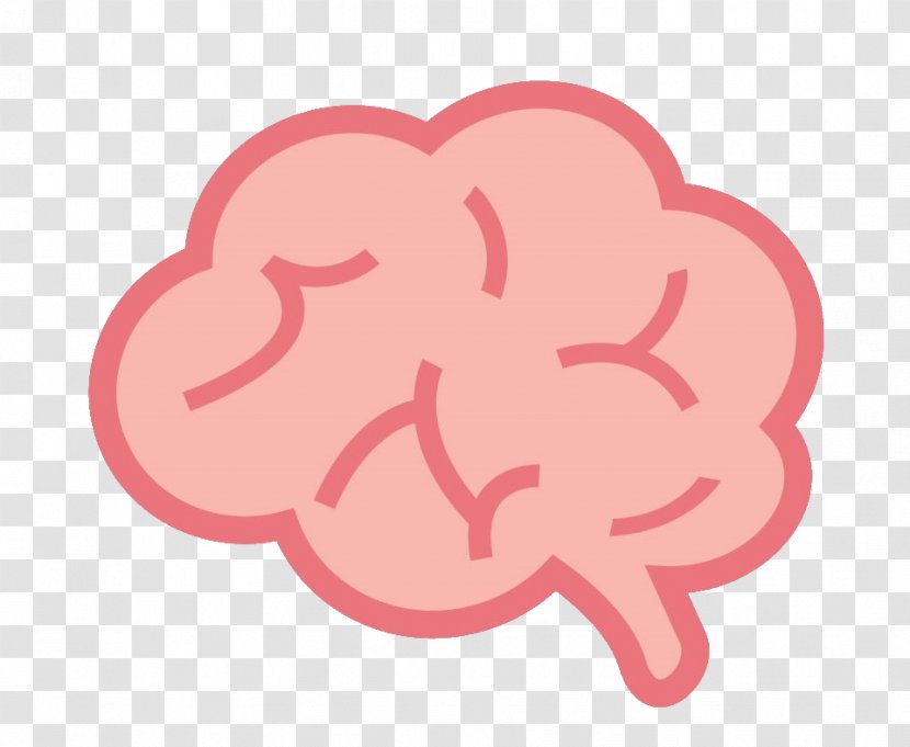 Human Brain Cerebrum Clip Art - Silhouette Transparent PNG