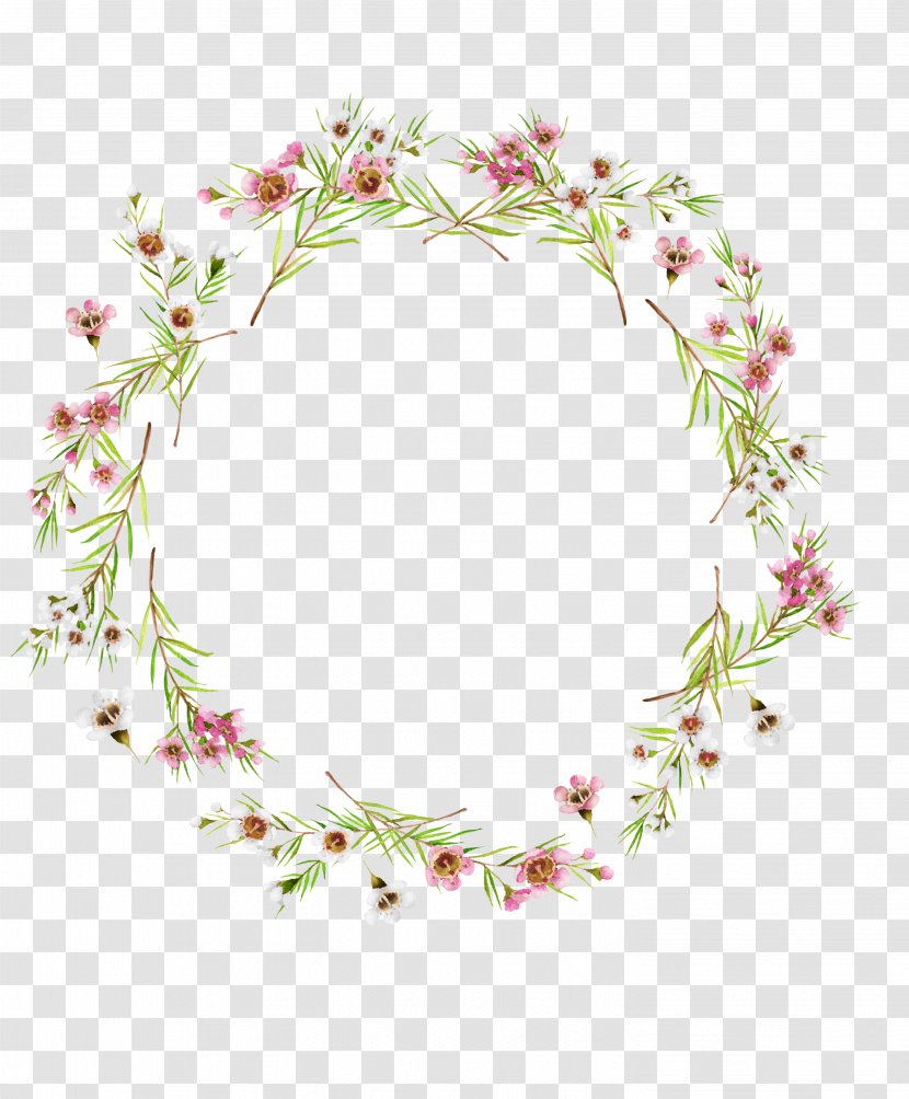 Clip Art Floral Design Wreath Vector Graphics Flower - Plant Transparent PNG