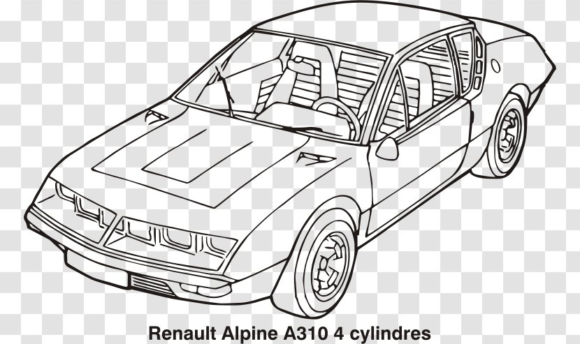 Renault Clio Sport Alpine A310 Car Transparent PNG