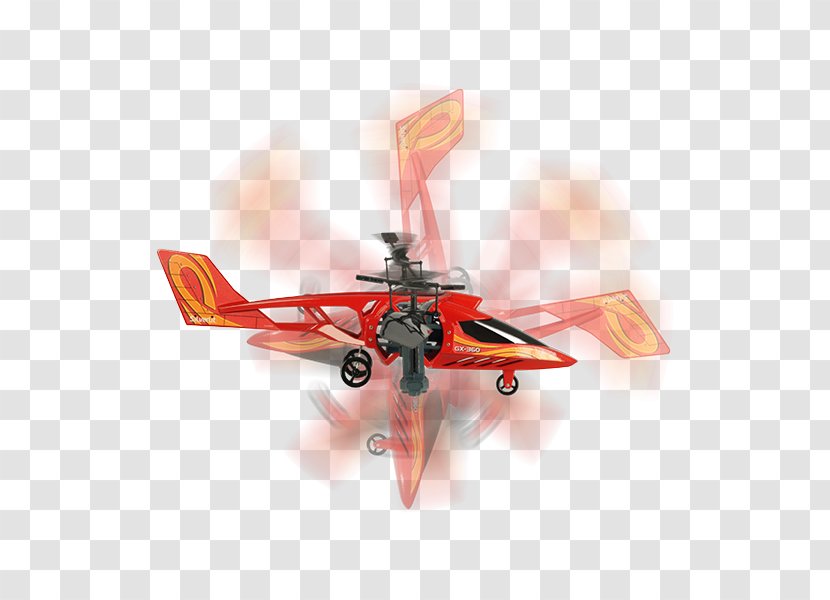 Helicopter Rotor Airplane Aircraft Propeller - Model Transparent PNG