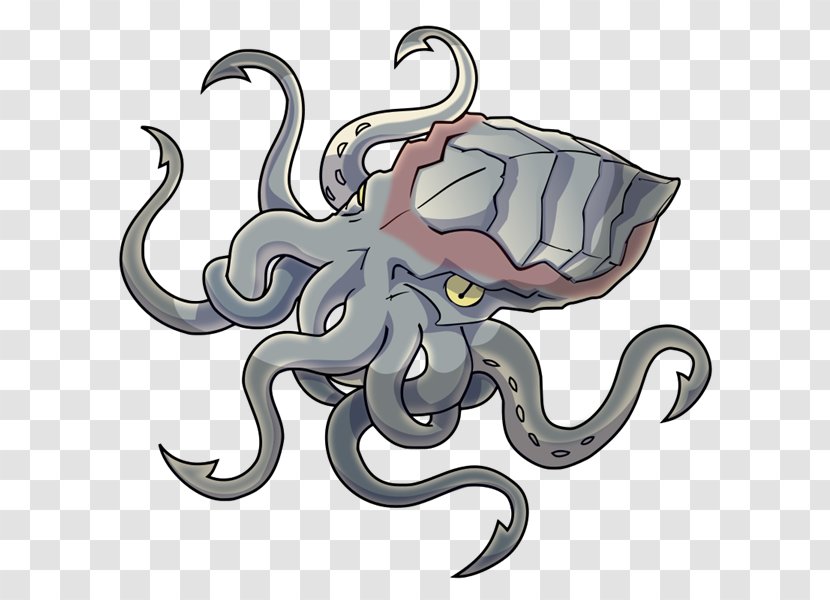 Octopus Kraken Sea Monster Clip Art - Organism - Dwell Cliparts Transparent PNG