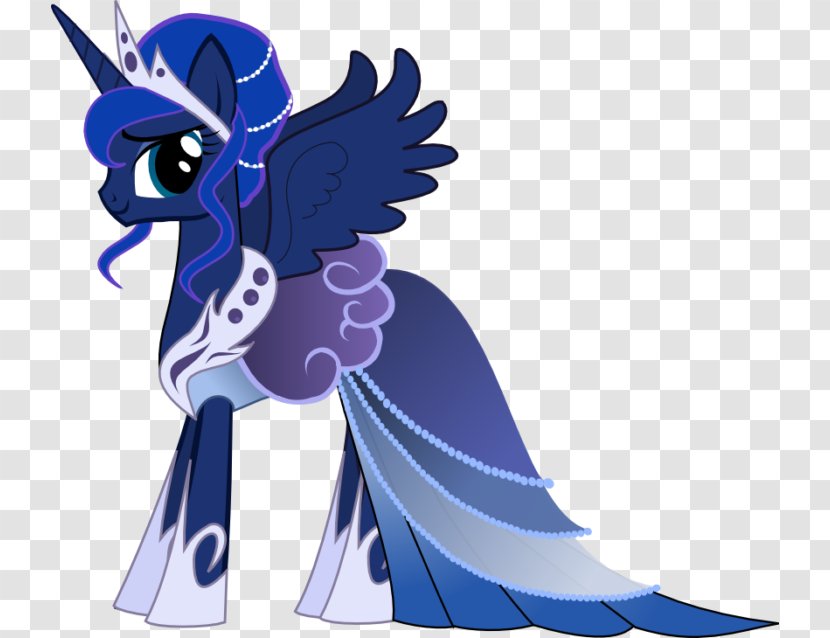 Pony Princess Luna Celestia Twilight Sparkle Dress - Watercolor Transparent PNG