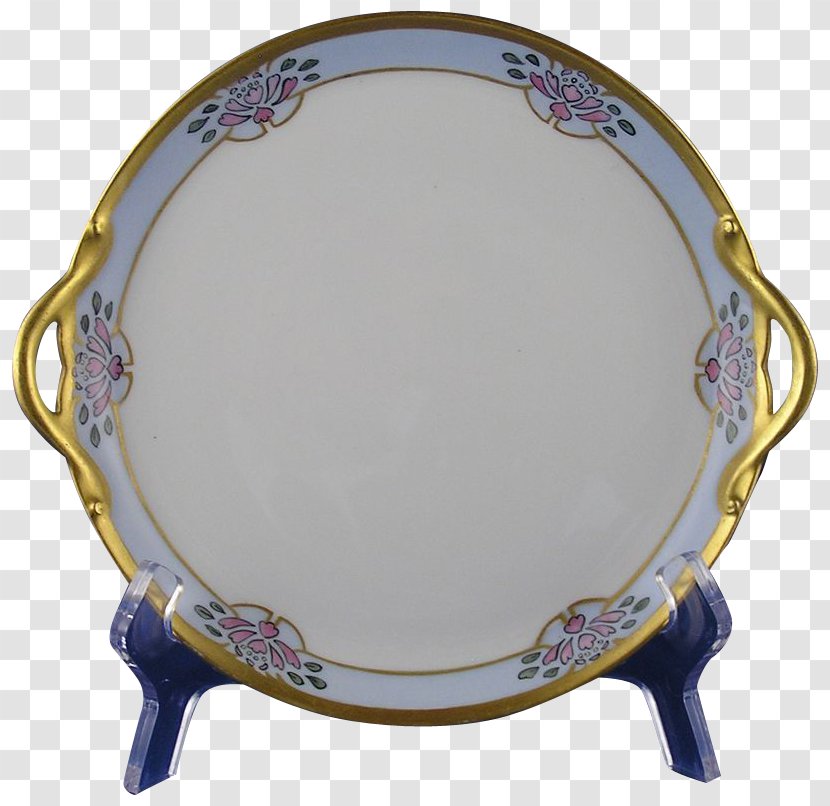 Plate Platter Porcelain Tableware Oval - Dishware Transparent PNG
