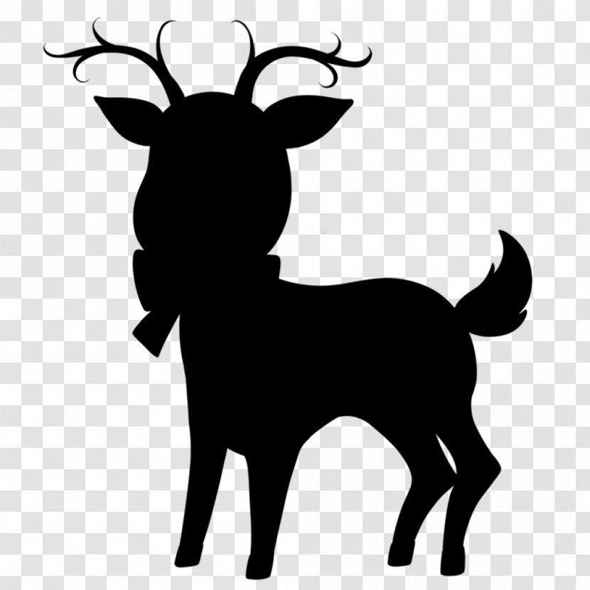 Reindeer Horse Dog Mammal Cattle - Sticker Transparent PNG