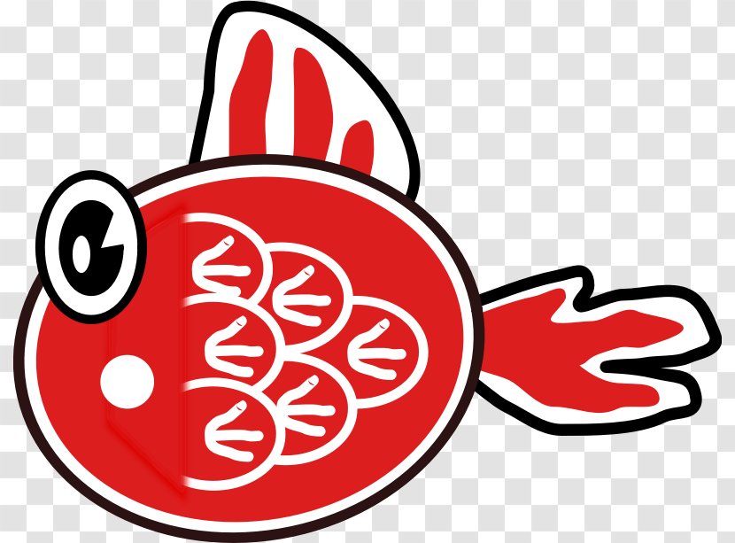 Japan Symbol Public Domain Clip Art - Food - Goldfish Transparent PNG
