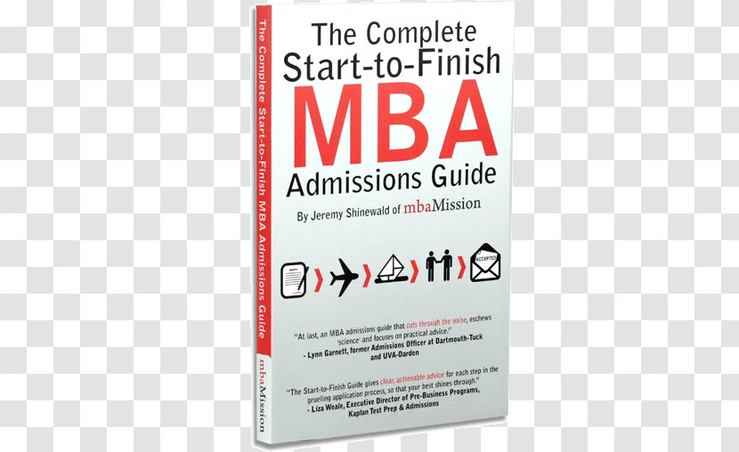 Complete Start-to-Finish MBA Admissions Guide Book Master Of Business Administration Post-it Note Television Film Transparent PNG