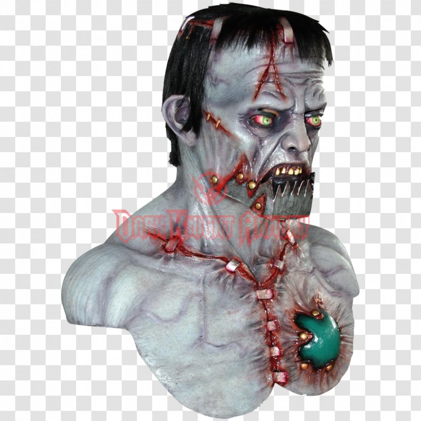 Frankenstein's Monster Mask Halloween Costume - Frame Transparent PNG