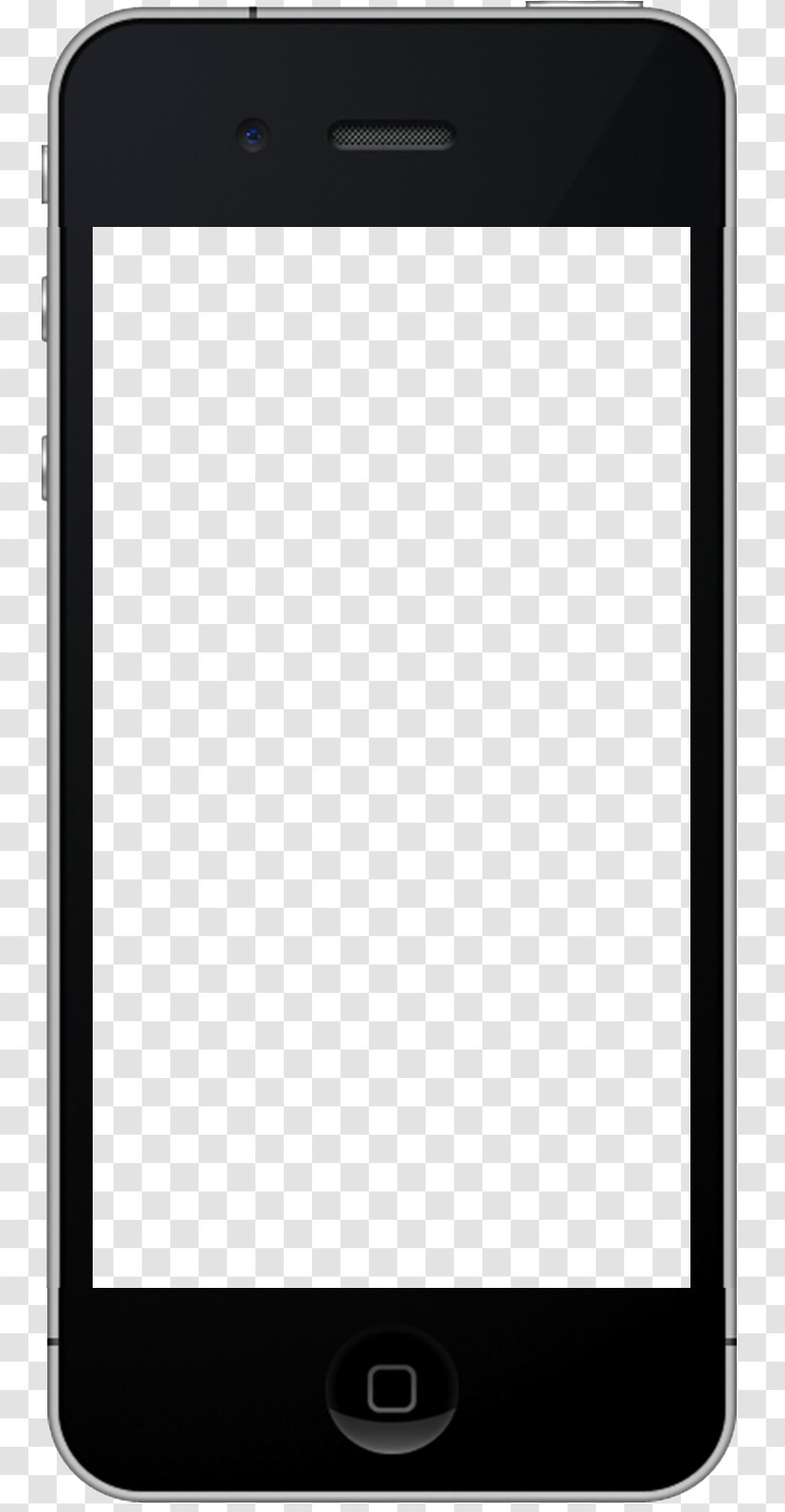 IPhone Smartphone Handheld Devices Telephone Clip Art - Feature Phone - Border Design Transparent PNG