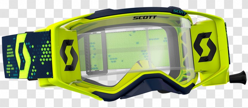 Scott Sports Prospect Goggles Motocross Motorcycle Transparent PNG
