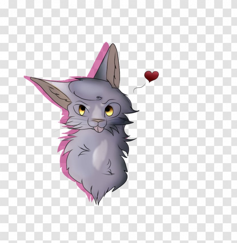 Whiskers Kitten Cat Cartoon - Tail Transparent PNG