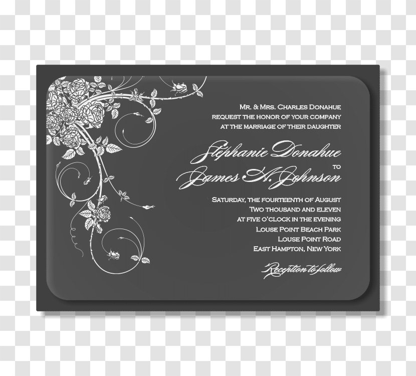 Wedding Invitation Poly(methyl Methacrylate) Engraving Glass Transparent PNG