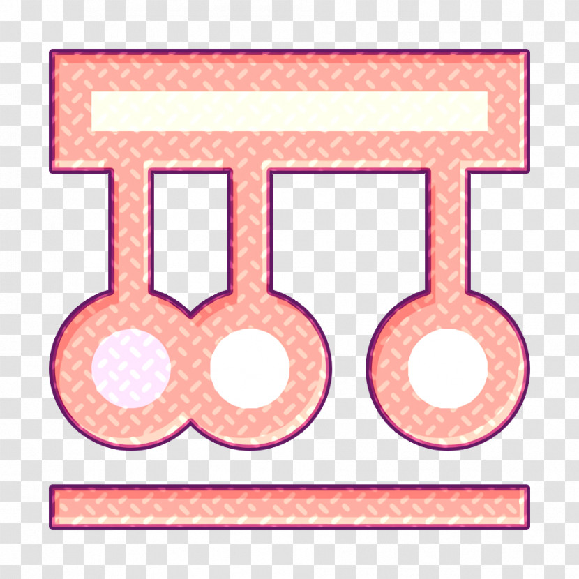 Physics And Chemistry Icon Newtons Cradle Icon Physics Icon Transparent PNG