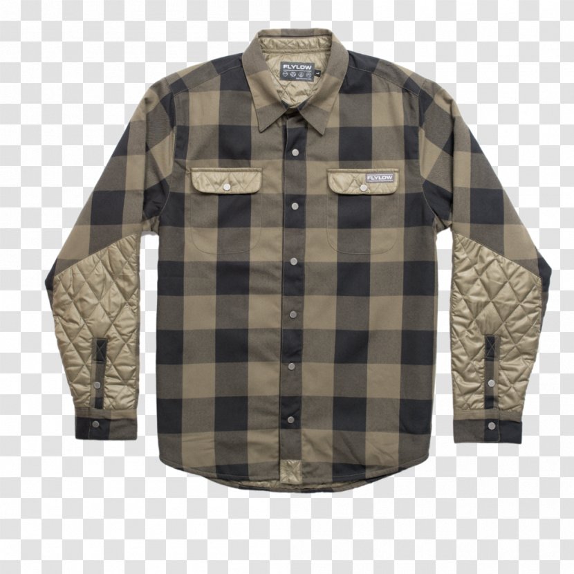 Sleeve Shirt Flannel Jacket Tartan - Culture Transparent PNG