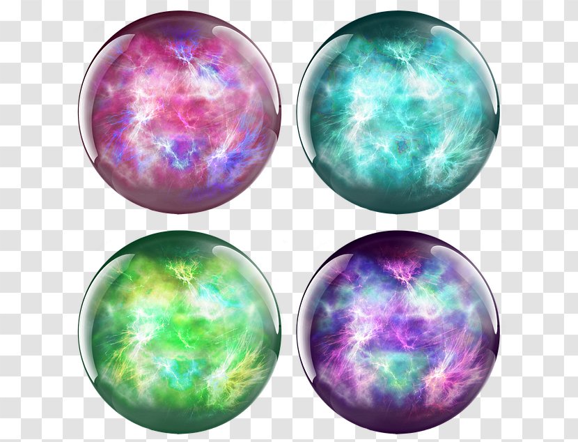 Crystal Ball Orb Quantum Healing Magic - Orbe Transparent PNG