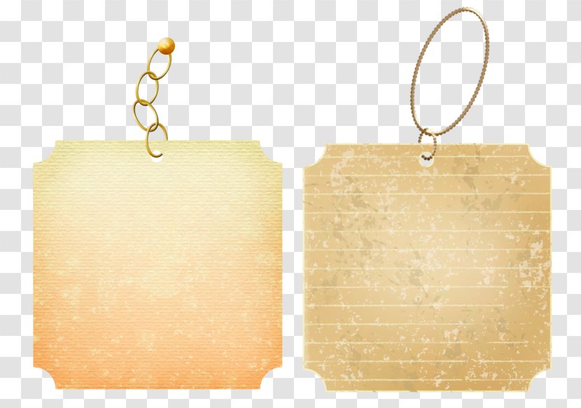 Earring Product Design Rectangle - Orange Sa - Chave Ornament Transparent PNG