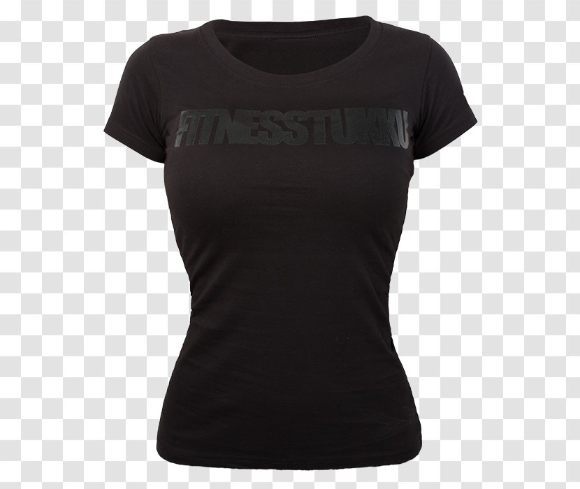 T-shirt Shoulder Black M - Tshirt Transparent PNG