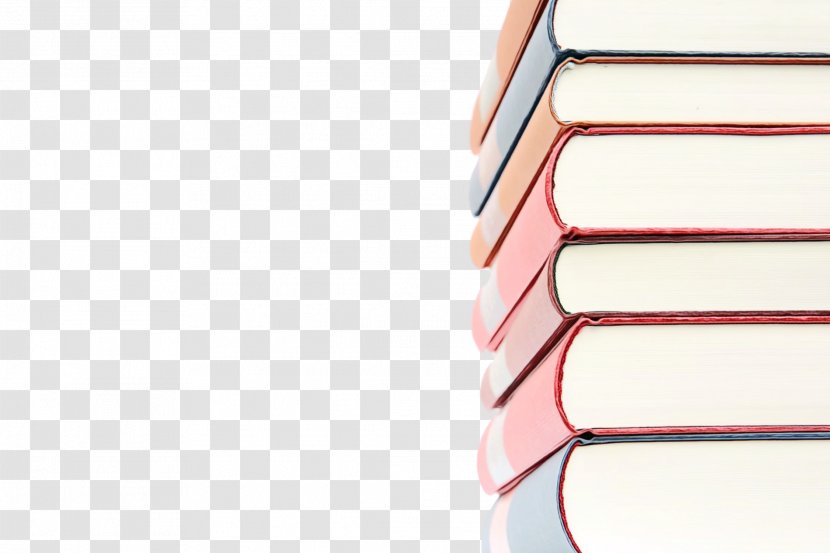 Stack Of Books - Textbook - Red Audible Transparent PNG