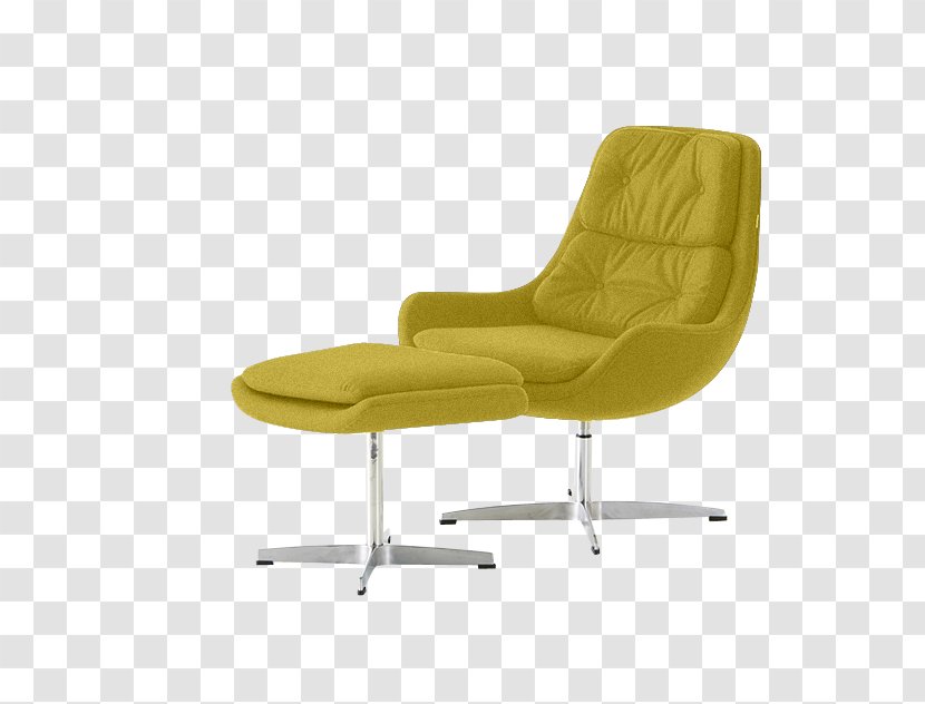 Eames Lounge Chair Chaise Longue Armrest Comfort - Furniture Transparent PNG
