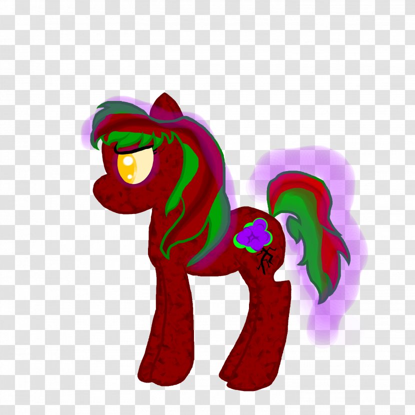 Pony Horse Textile Magenta Cartoon - Animal Figure Transparent PNG