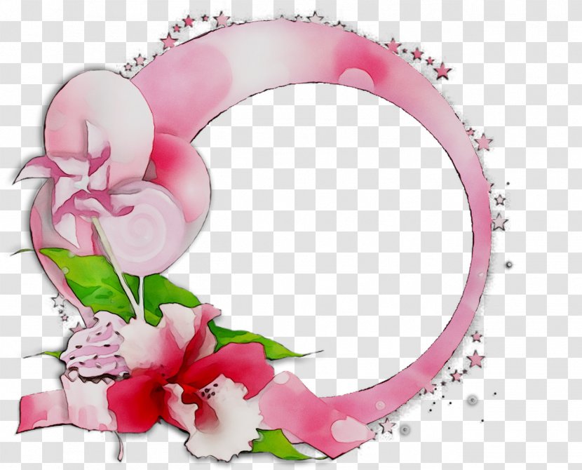 Floral Design Picture Frames Pink M Hair - Plant Transparent PNG