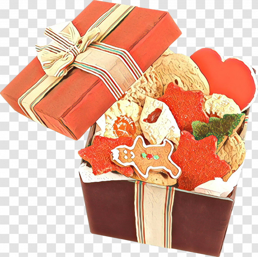 Present Food Gift Basket Transparent PNG