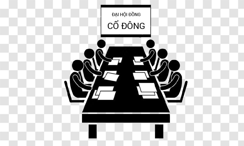 Board Of Directors Royalty-free Business - Black And White - Meeting Room Transparent PNG