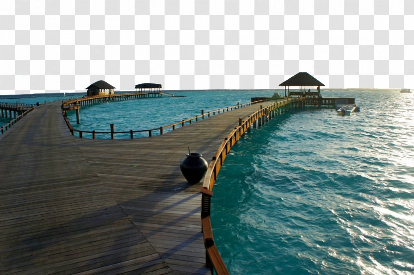 Maldives Landscape Fukei - Vacation - Iru Fushi Island Scenery Transparent PNG