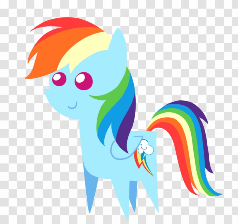 Rainbow Dash Pony Pinkie Pie Rarity Fluttershy - Silhouette Transparent PNG
