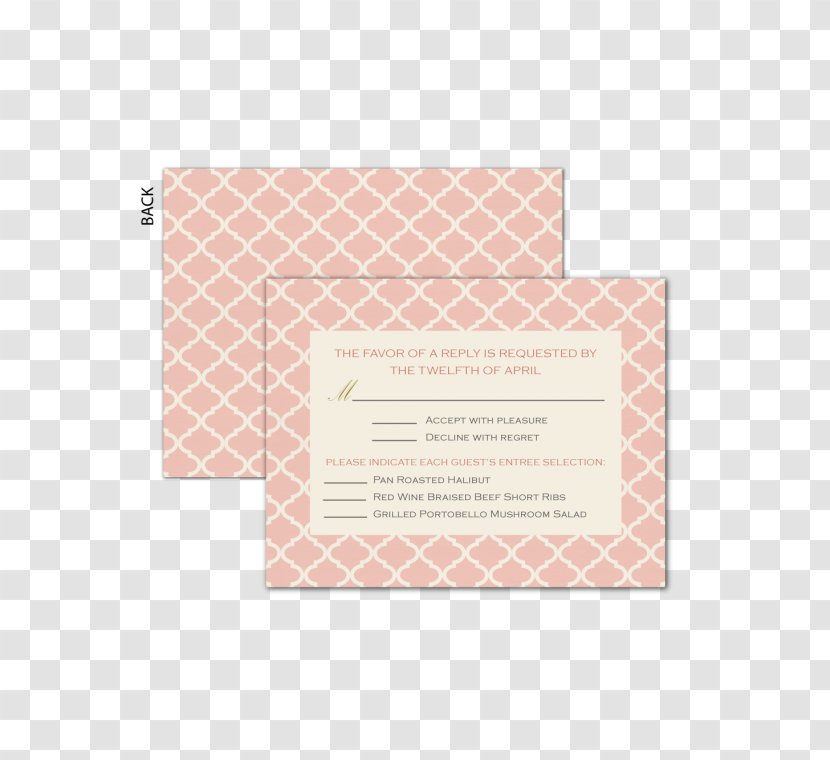 Wedding Invitation Convite Pink M Font - Petal - Royalty Transparent PNG