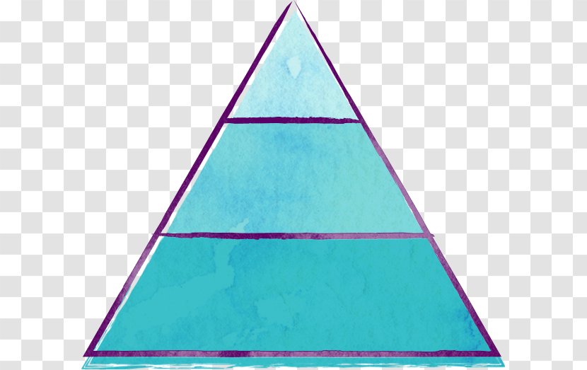 Turquoise Blue Green Teal Triangle - Vibrant Flame Transparent PNG